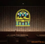 Personalized Home Bar Neon Sign Custom Name Bar Neon Sign Neon Sign Gifts Neon Sign for Dad Christmas Gift Neon Man