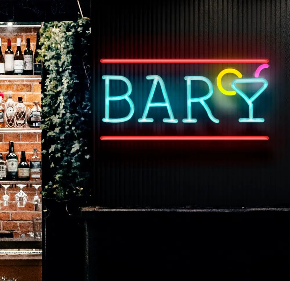 Personalized Home Bar Neon Sign Custom Name Bar Neon Sign Neon Sign Gifts Neon Sign for Dad Christmas Gift Neon Man