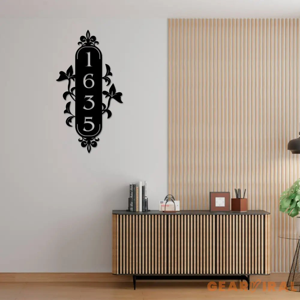 Personalized Metal Address Sign Sunflower Address Sign Metal House Numbers Large Metal Sign Metal Address Plaque Custom