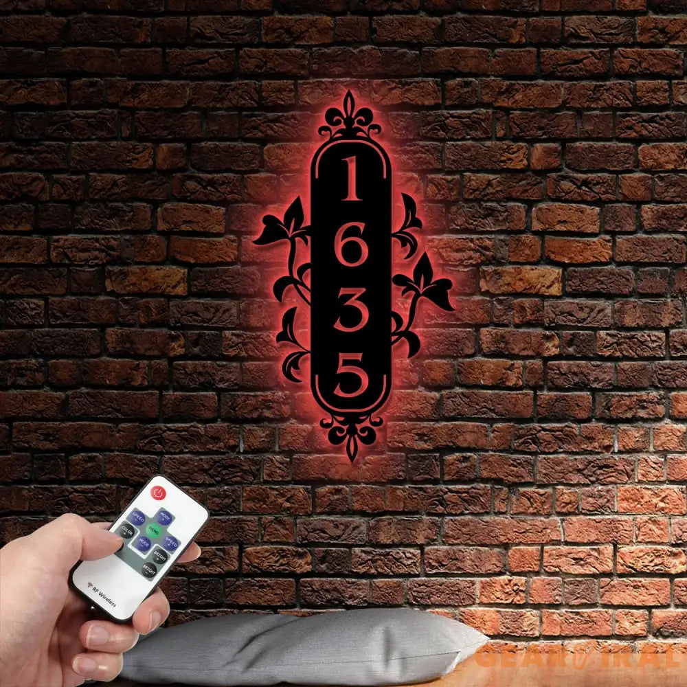 Personalized Metal Address Sign Sunflower Address Sign Metal House Numbers Large Metal Sign Metal Address Plaque Custom