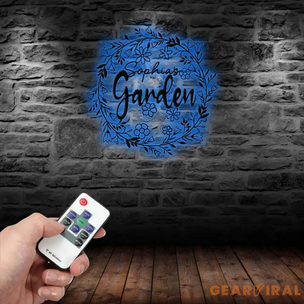 Personalized Metal Garden Sign / Sign For Garden / Personalized Sign / Custom Garden Sign / Outdoor Decor