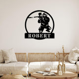 Personalized Paintball Metal Sign with LED Lights - Custom Paintball Monogram Metal Wall Art - Hobbies Gift - Birthday Gift | GearViral