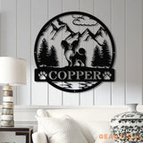 Personalized Papillon Metal Sign Custom Dog Name Sign Dog Memorial Gift Papillon Wall Decor Dog Lovers Wall Art Dog Mom