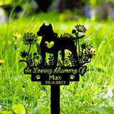 Personalized Pitbull Memorial Stake - Pit Bull Terrier Dog Garden Stake Sign - Custom Pitbull Name Yard Stake - Dog Memorial Marker American | GearViral