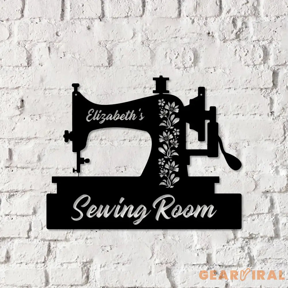 Personalized Sewing Machine Led Light Metal Sign Sewing Decor Metal Sewing Sign Quilting Sign Gift For Wife Gift For