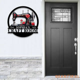 Personalized Sewing Machine With Flower Sign Custom Quilting Sign For Sewing Room Decor Craft Room Sign Gift for Mom &