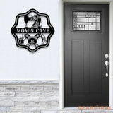 Personalized Sewing Metal Sign Custom Quilting Sign For Sewing Room Decor Sewing Machine With Flower Sign Craft Room