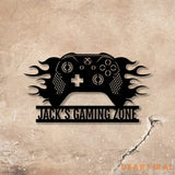 Personalized Video Game Controller Metal Wall LED Lights Gamer Wall Art Game Room Decor Boys Room Decoration - Gearviral