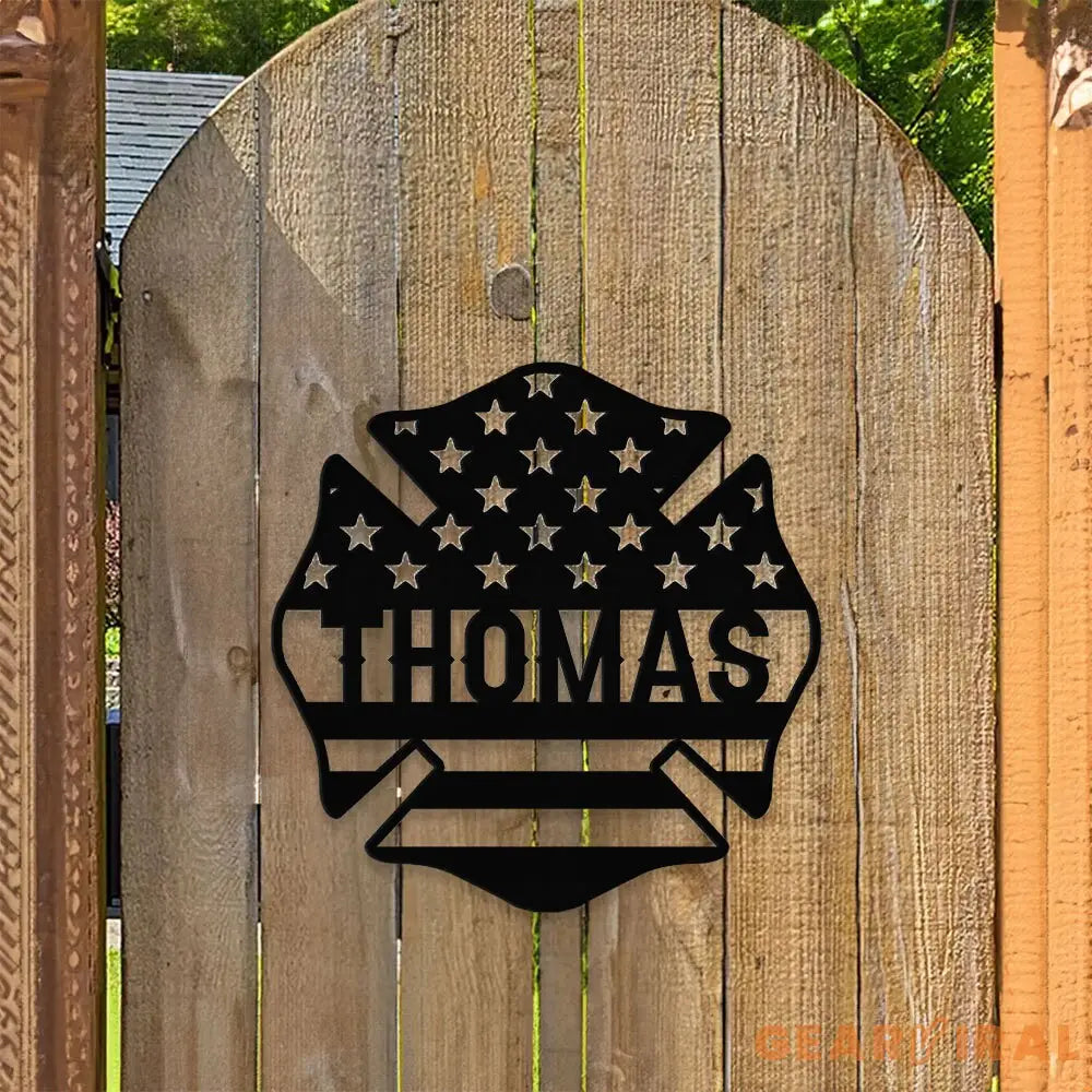 Personalized Welcome US Metal Patriotic Name Sign USA Sign metal name sign family branch Patriotic Flags Sign Patriotic