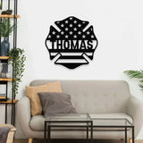 Personalized Welcome US Metal Patriotic Name Sign USA Sign metal name sign family branch Patriotic Flags Sign Patriotic