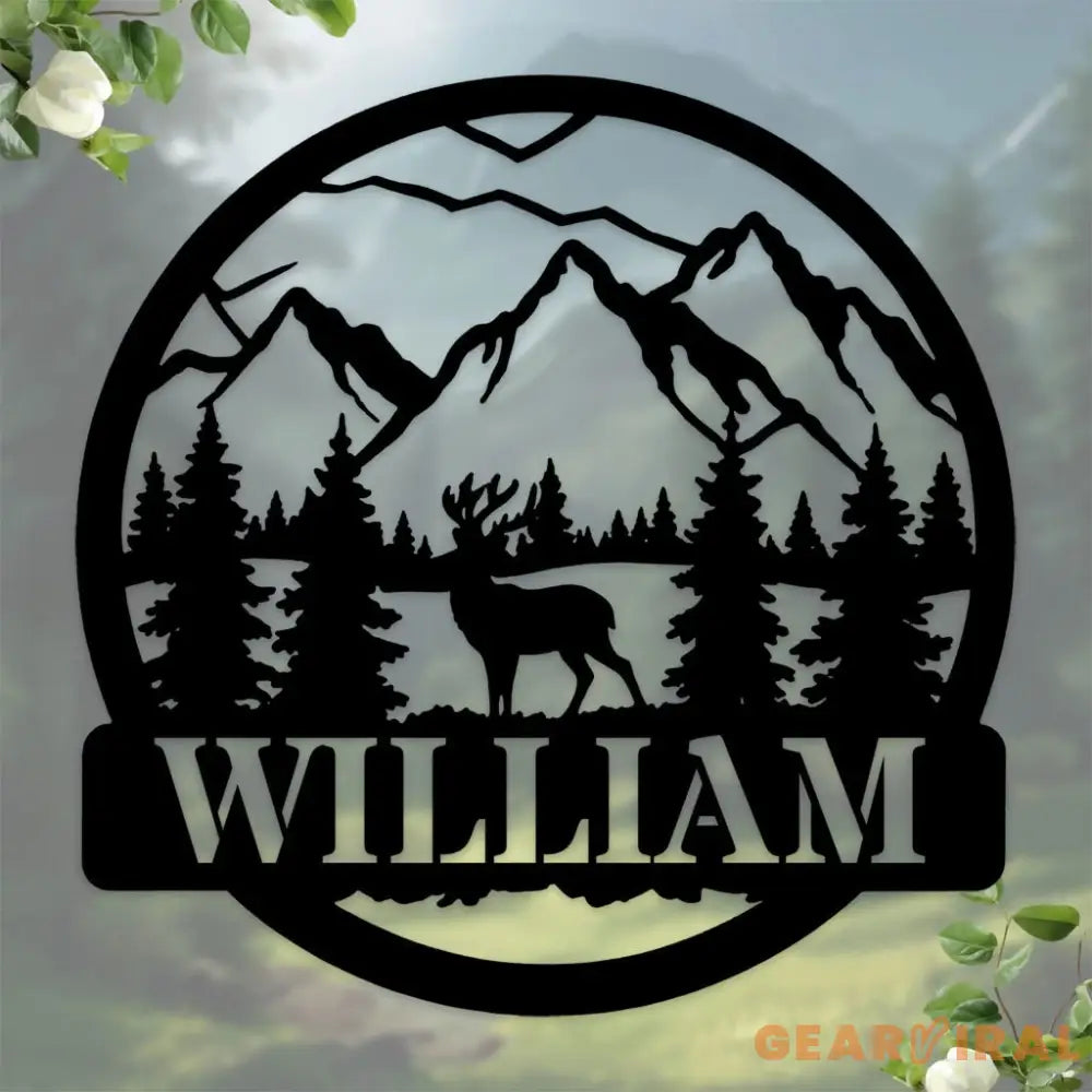 Personalized Wild Family Metal Signs Custom Metal Family Name Sign Outdoor Metal Sign Anniversary Gift Personalized