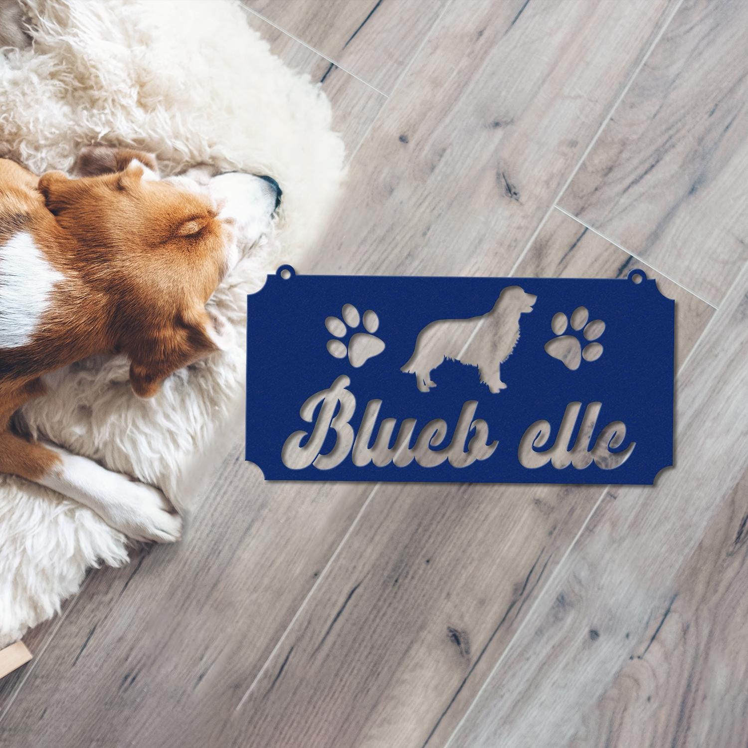 Pet Name Metal Sign, Dog Sign for Wall, Dog House Name, Pet Name Plaque, Dog DÃƒÂ©cor, Pet Signs, Dog Name Sign, Dog Kennel Name Plate