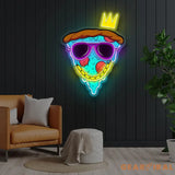 Pizza Swag Neon Sign x Acrylic Artwork