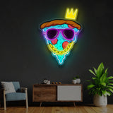 Pizza Swag Neon Sign x Acrylic Artwork