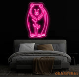 Polar Bear LED Neon Sign - Custom Wall Decor Game Room Sign Bar LED Light Best Gifts for Him Unique Polar Bear Neon Art