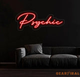 Psychic Neon Sign Fortune Teller Sign Psychic Reader Tarot Card Custom Neon Sign Psychic Led Sign Psychic Shop Decor