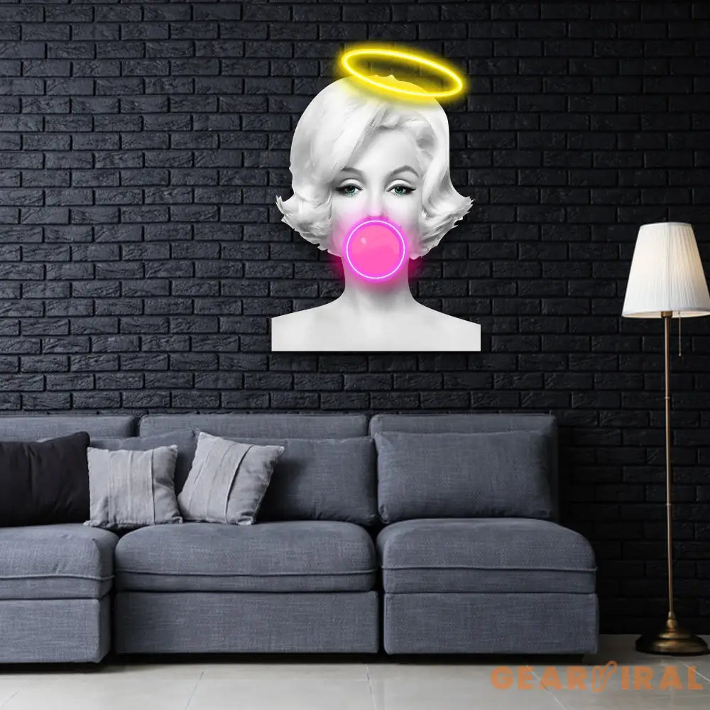 ’Queen of The Cinema’ Neon x Acrylic Artwork