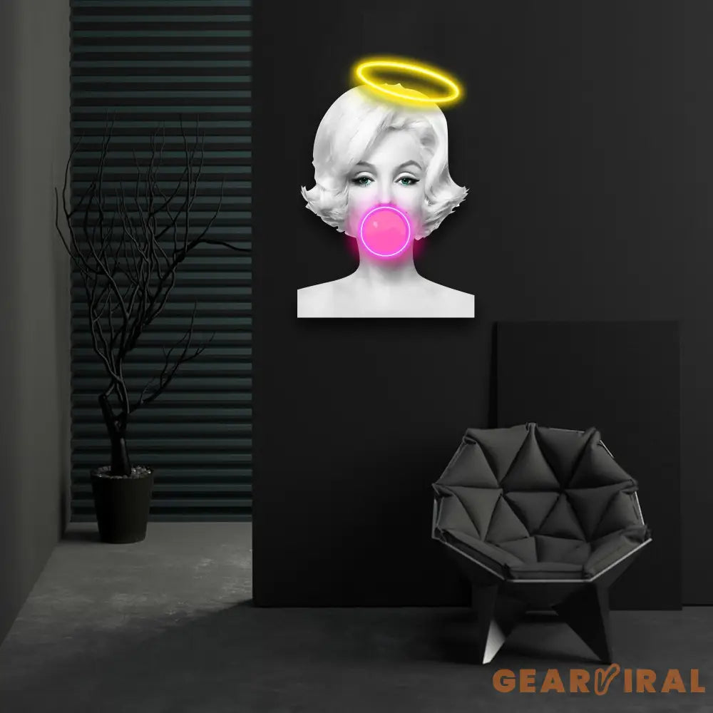 ’Queen of The Cinema’ Neon x Acrylic Artwork