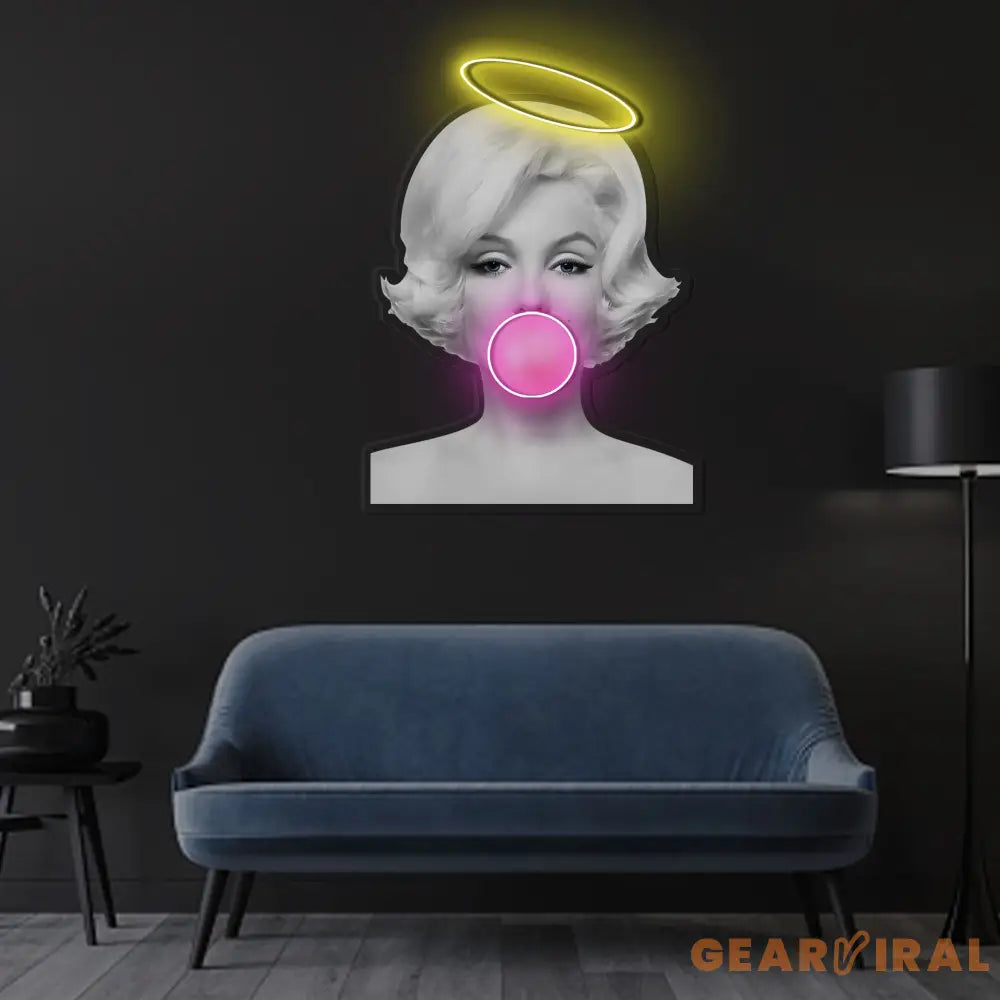 ’Queen of The Cinema’ Neon x Acrylic Artwork