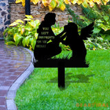 Quote Dog Memorial Stake Dog Grave Marker Every Dog Breed Metal Stake Personalized Dog Garden Sign Pet Loss Gift Garden