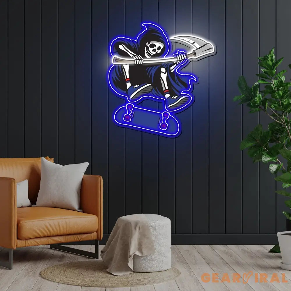 Reapers Neon Sign x Acrylic Artwork