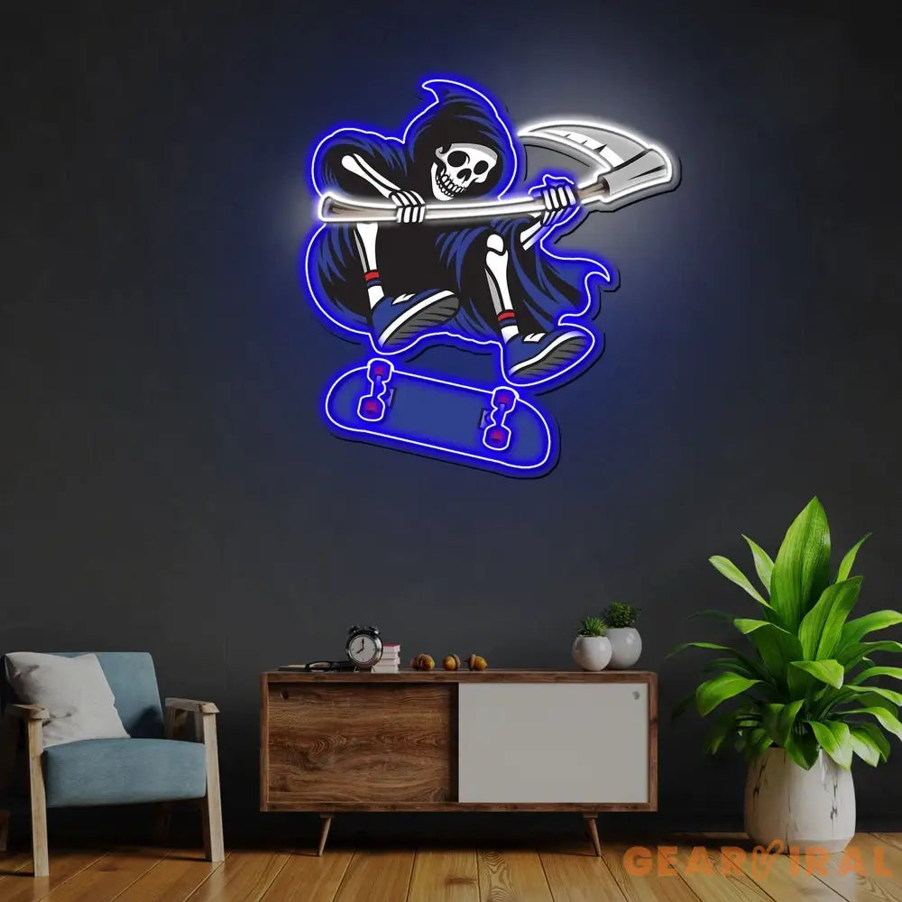 Reapers Neon Sign x Acrylic Artwork