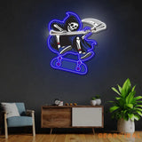 Reapers Neon Sign x Acrylic Artwork