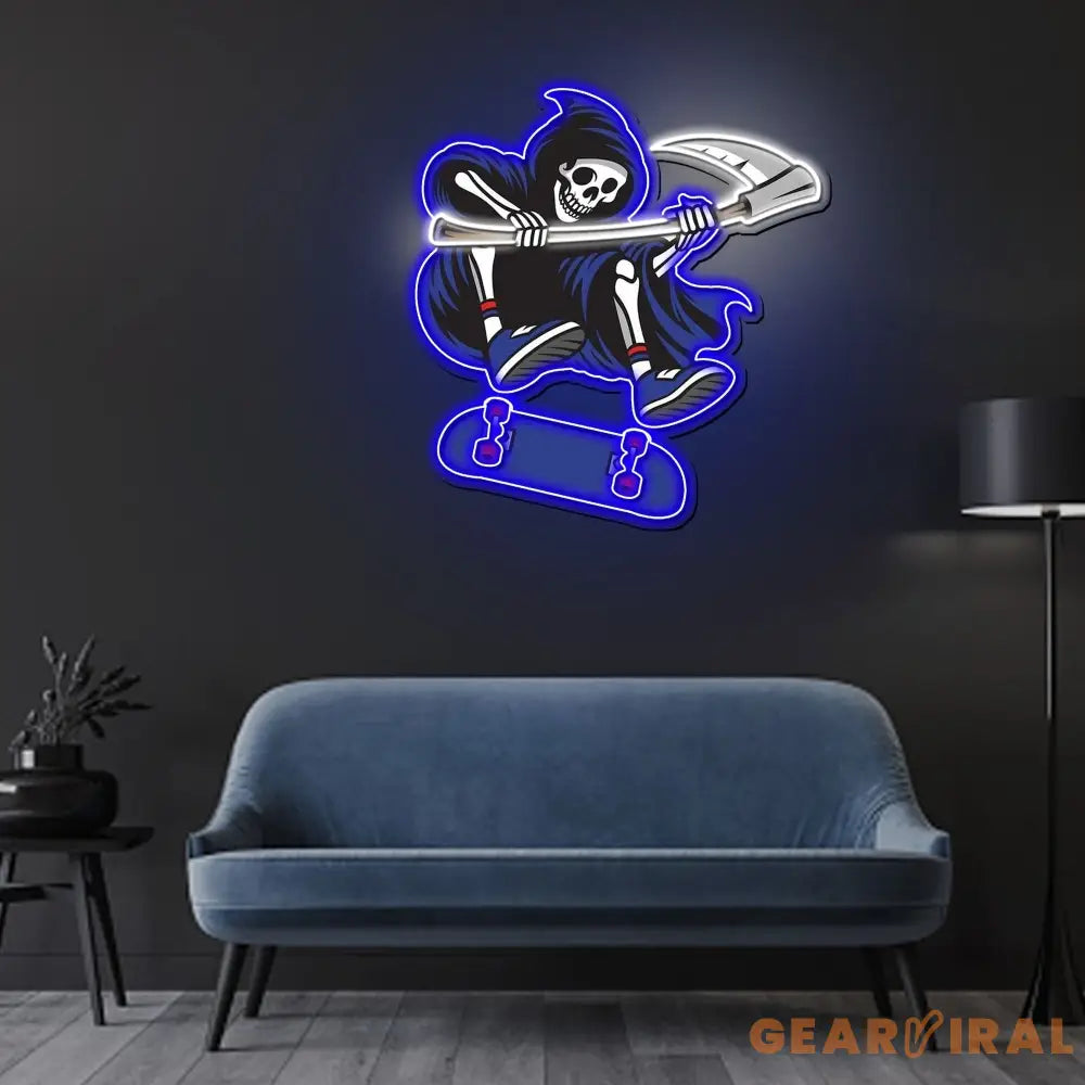 Reapers Neon Sign x Acrylic Artwork