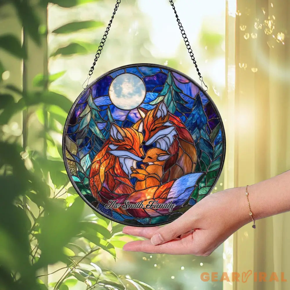 Red Cardinal Stained Glass Suncatcher Cardinal Window Hanging Red Bird Decor Cardinal Memorial Gift Bird Lover Gift