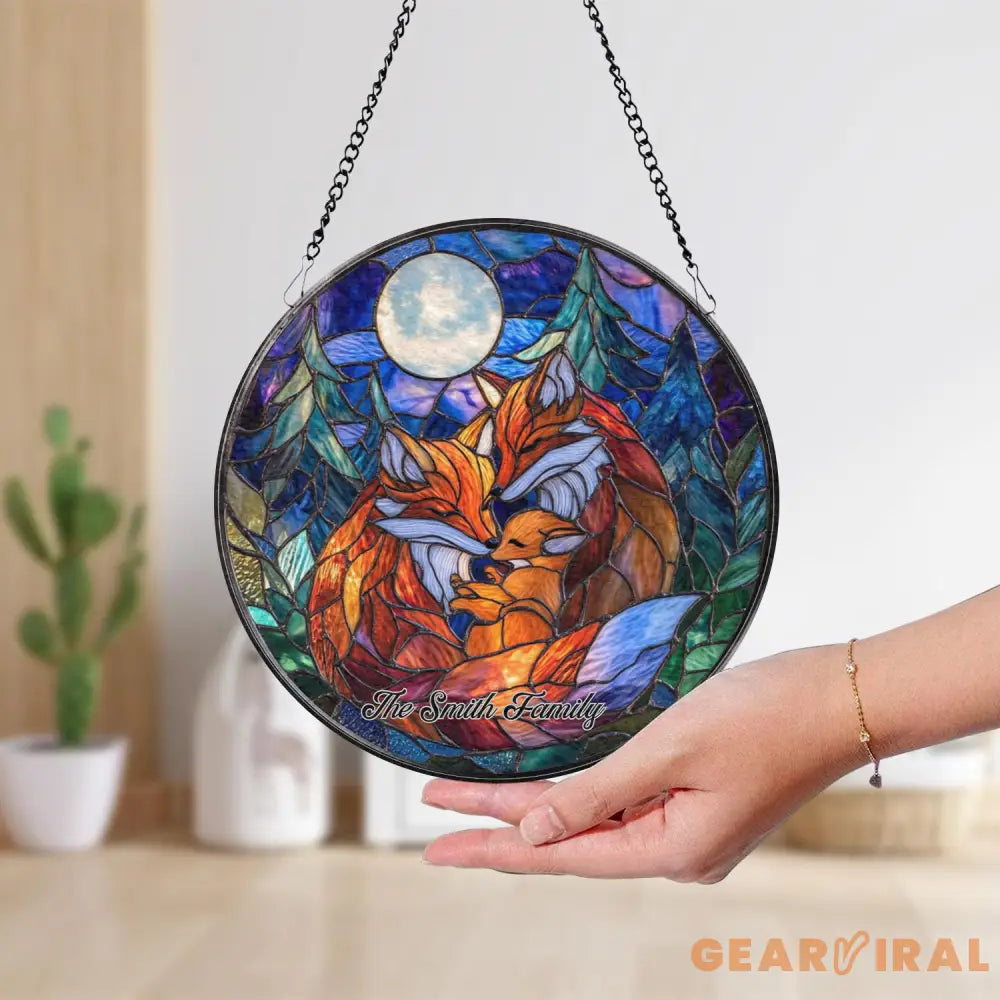 Red Cardinal Stained Glass Suncatcher Cardinal Window Hanging Red Bird Decor Cardinal Memorial Gift Bird Lover Gift