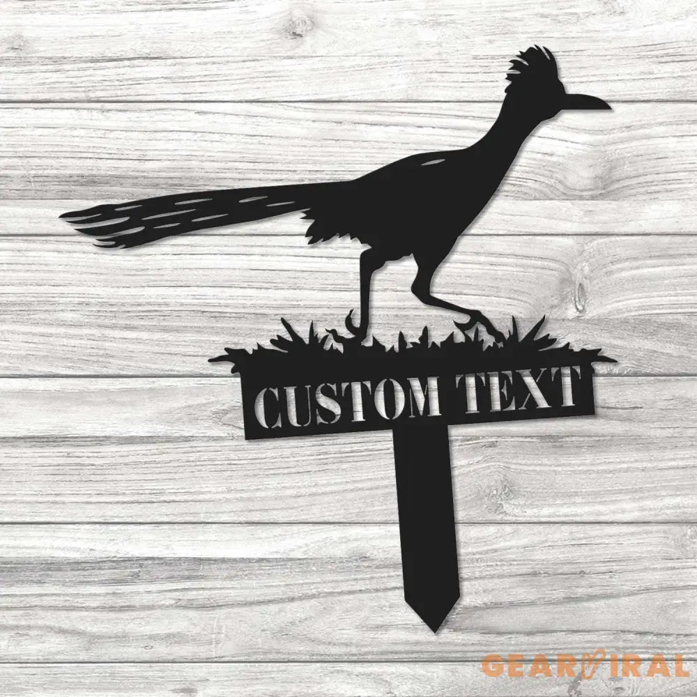 Roadrunner Metal - Roadrunner gift - Yard art - Roadrunner sign | GearViral