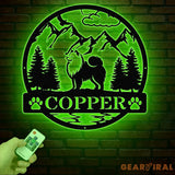 Samoyed Metal Sign Custom Dog Name Sign Dog Memorial Gift Samoyed Wall Decor Dog Lovers Wall Art Pet Lover Gift Dog Mom