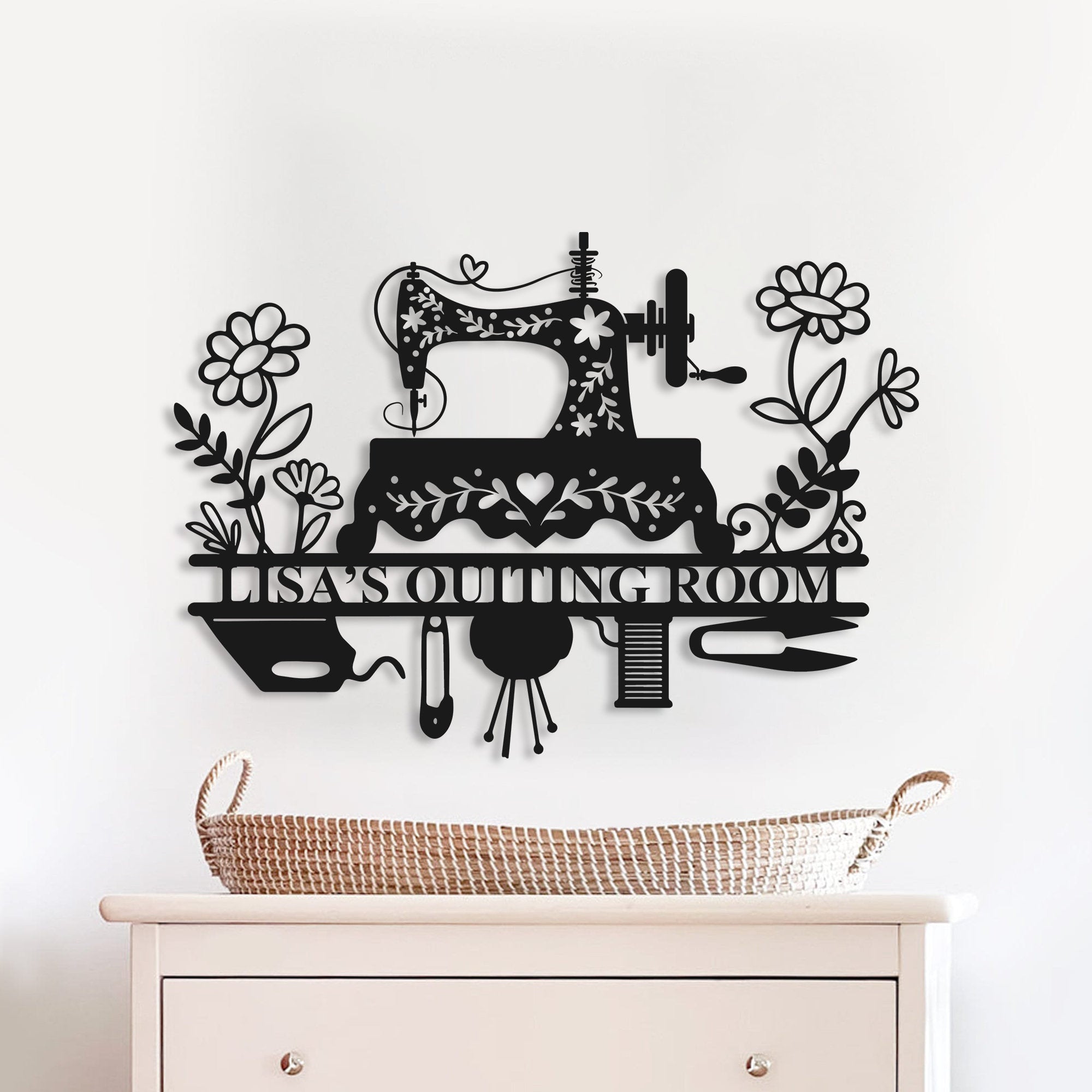 Sewing Room Sign - Personalized Sewing metal sign - Sewing Gift - quilting sign | GearViral