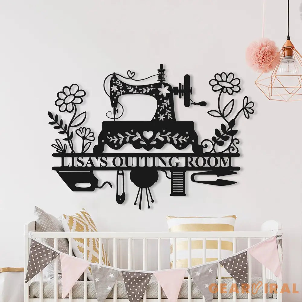 Sewing Room Sign - Personalized Sewing metal sign - Sewing Gift - quilting sign | GearViral