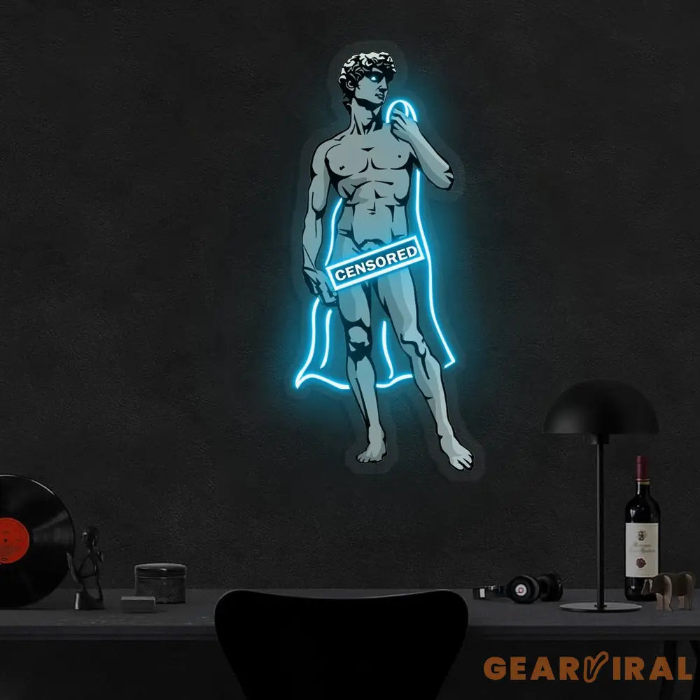 ’Shameless David’ Neon x Acrylic Artwork