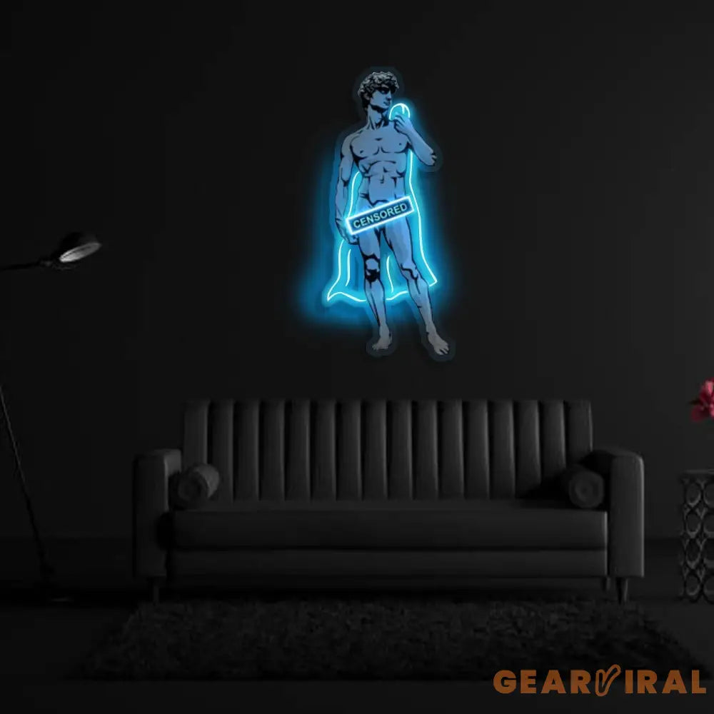 ’Shameless David’ Neon x Acrylic Artwork