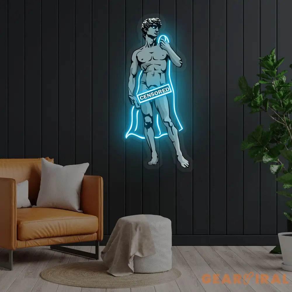 ’Shameless David’ Neon x Acrylic Artwork