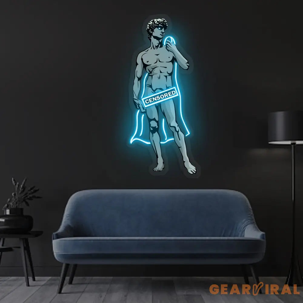 ’Shameless David’ Neon x Acrylic Artwork