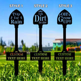 Shovel Metal Garden Stake shovel Design Sign - Garden metal sign - Perfect Garden Stake - Housewarming - Shovel Garden