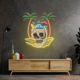 Skull Island LED Neon Sign Light Pop Art
