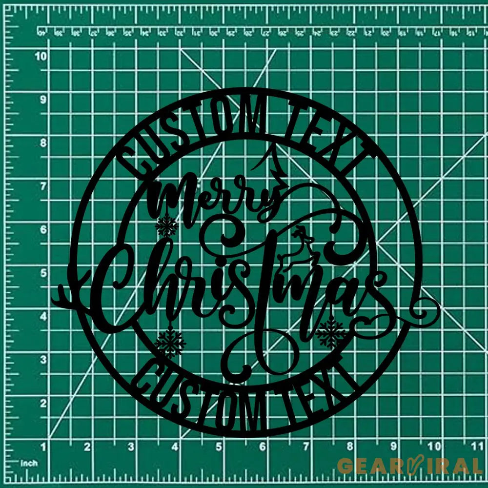 Snow Monograms Family Name Metal Sign with LED Lights Personalized Family Name Metal Sign Family Wall Decor