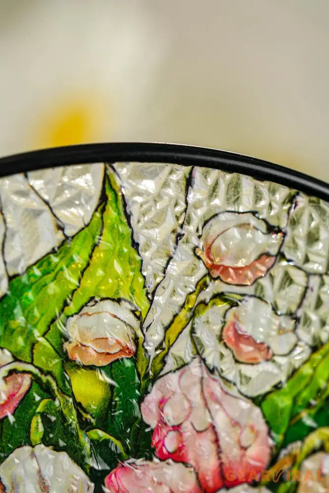 Stained Glass The Valley Lily Flower Suncatcher Window Hanging Flower Lovers Gift Lily of the Valley Suncatcher