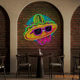 Taco Restaurant Decor Mexican Food Artwork Led Neon Sign Light