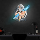 The Power Of Thunder Neon Sign x Acrylic Artwork