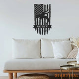 US Wrestling Metal Sign Led Light - Wrestling Coach Gift - Xmas Birthday Gift for Wrestler - Sports Home Decor