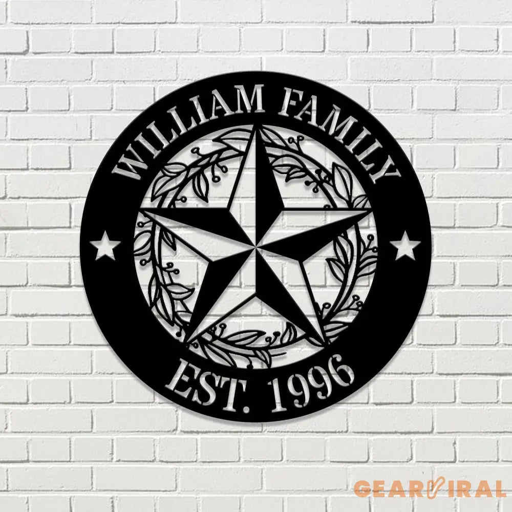 USA Metal House Metal Sign Metal Monogram Housewarming Wedding Monogram Anniversary Housewarming Gift