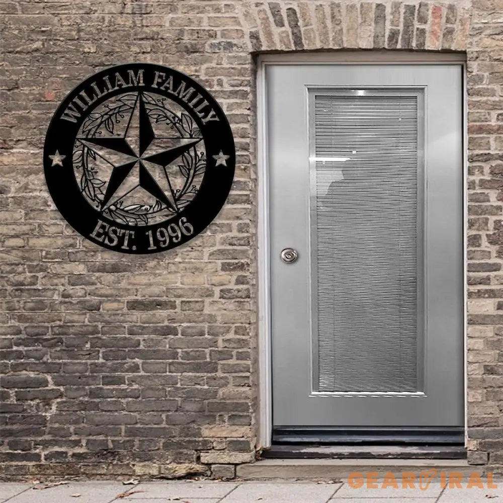 USA Metal House Metal Sign Metal Monogram Housewarming Wedding Monogram Anniversary Housewarming Gift