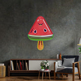Water melon Popsicle Neon Acrylic Artwork