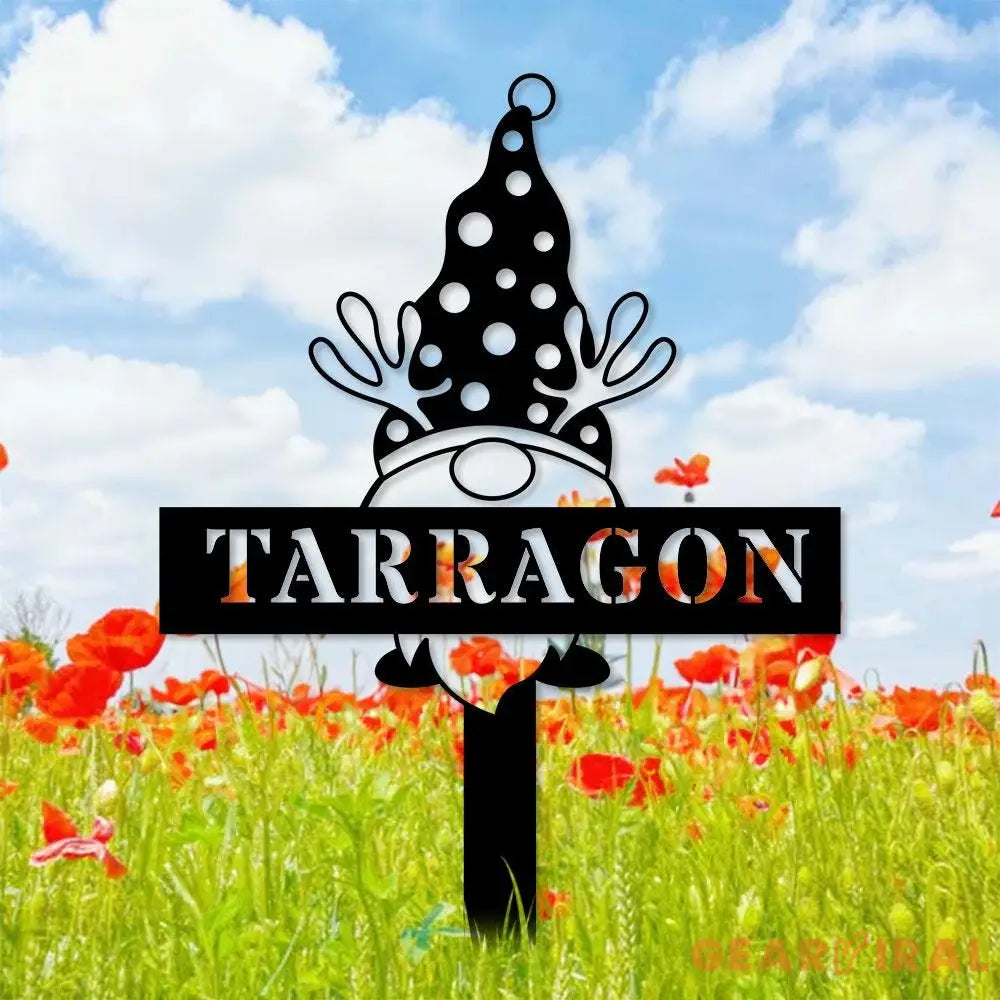 Welcome Garden Gnomes Custom Name Gartenschilder Garden Metal Stake Personalized Name Yard Sign Outdoor Door Garden