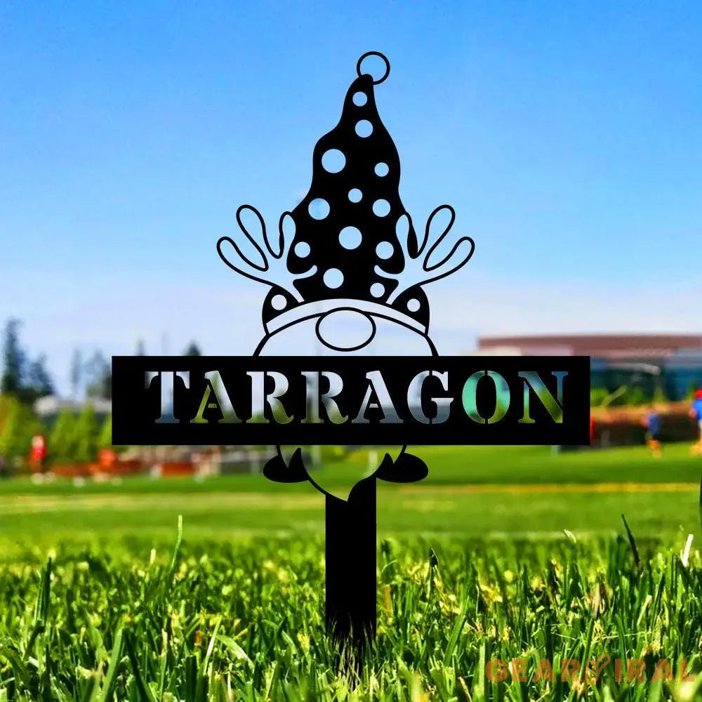 Welcome Garden Gnomes Custom Name Gartenschilder Garden Metal Stake Personalized Name Yard Sign Outdoor Door Garden